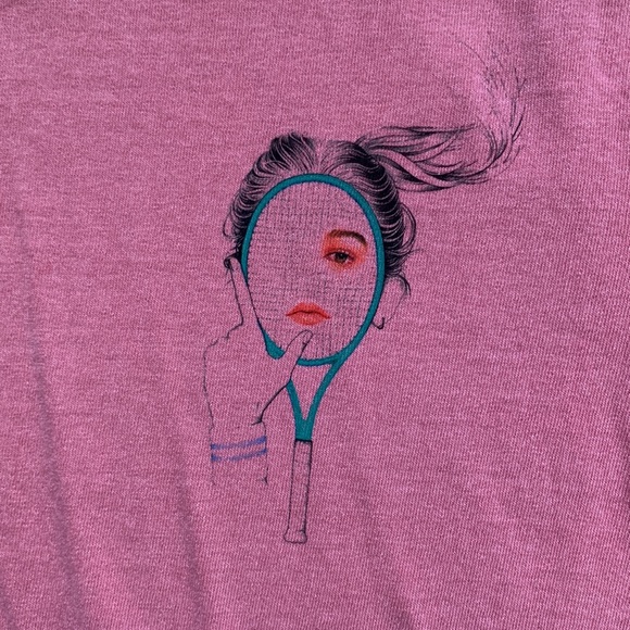 Graphic tennis tee - Picture 2 of 4